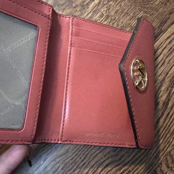 Michael Kors Women's Brown Wallet with Gold Accent - Picture 7 of 11